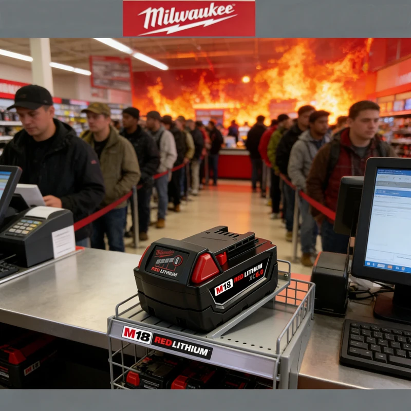 

M18 18650 Lithium Battery Milwaukee Red Lithium Same Style Stable and Non Dropping Electrical Ground Durable and Non Bulging