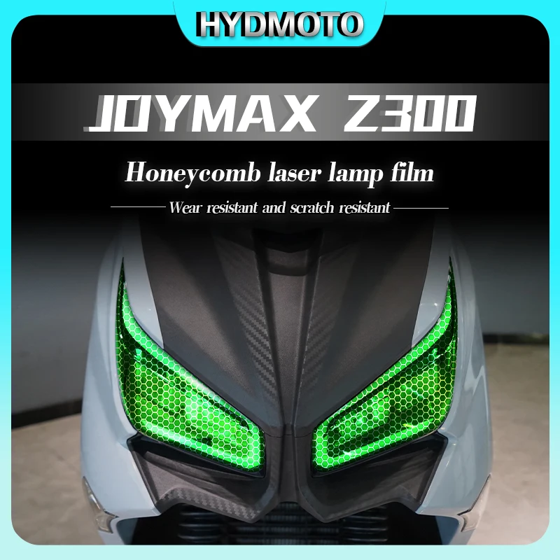 

For sym SYM JOYMAX Z300 headlight film honeycomb laser light film transparent protective film stickers modification accessories