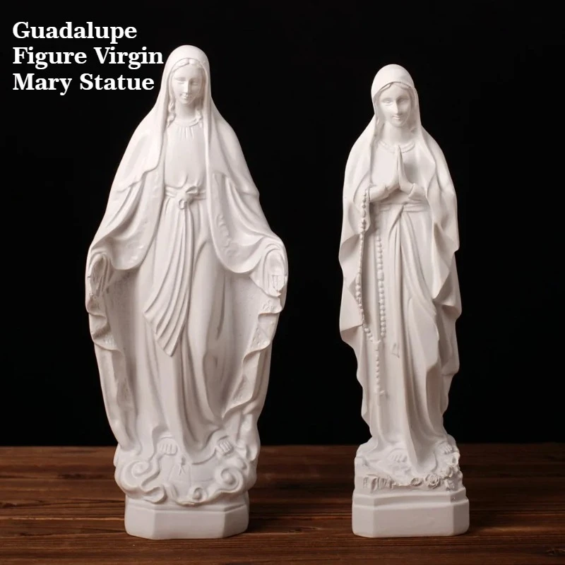 NUEVA Figura de Nuestra Señora de Guadalupe, Estatua de la Virgen María, Regalos Religiosos, Adorno, Madre de Dios, Decoración p