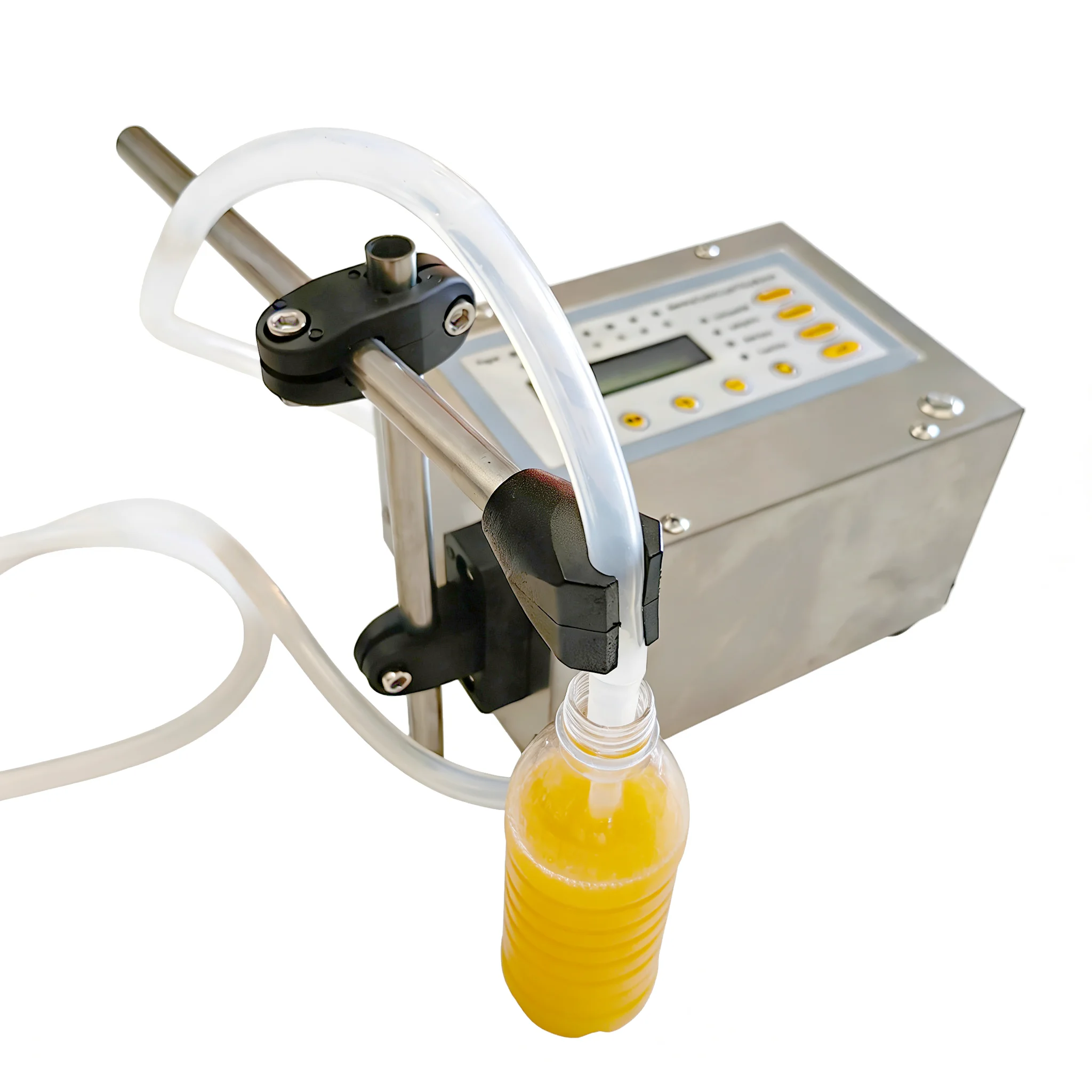 

【Best】5000ml Filling Machine Diaphragm Pump Liquid Water Filler Juice Sauce Milk Perfume Automatic Small Quantitative