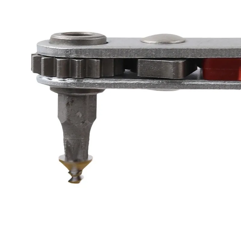 Mini Reversible Ratchet Wrench Professional Two-way Home Maintenance Wrench Electrician Automobile Motorcycle Repair Hand Tool