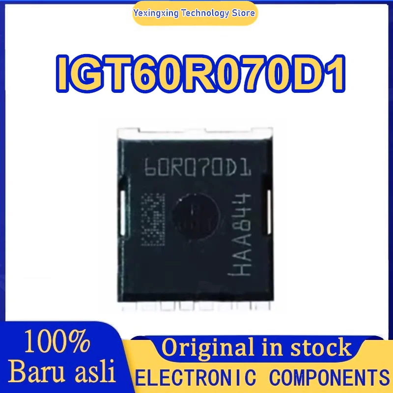 5 uds 100% nuevo conjunto de chips IGT60R070D1 60R070D1 PSOF-8