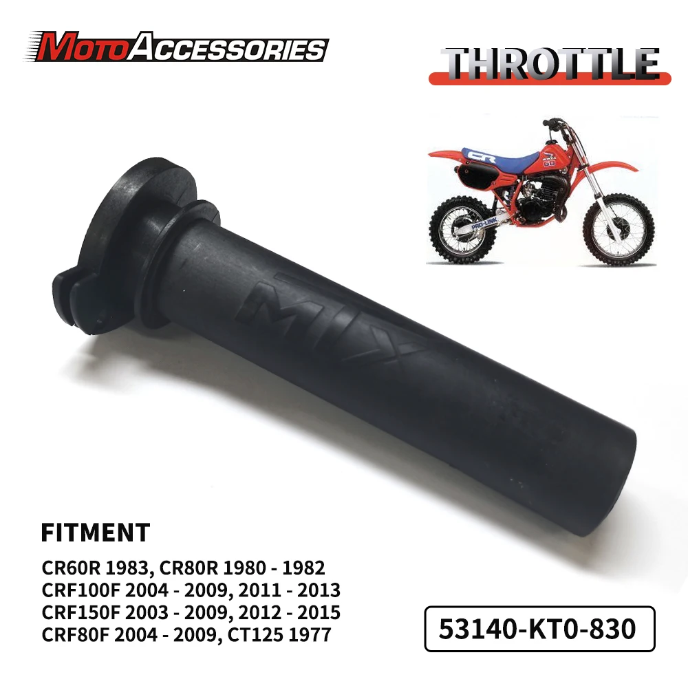 

Motorcycle Throttle Grip Tube For Honda CRF150F CRF80F CRF100F CR60R MT250 NX125 XL100S XL200R XR200 XR80R Motorcycles Parts