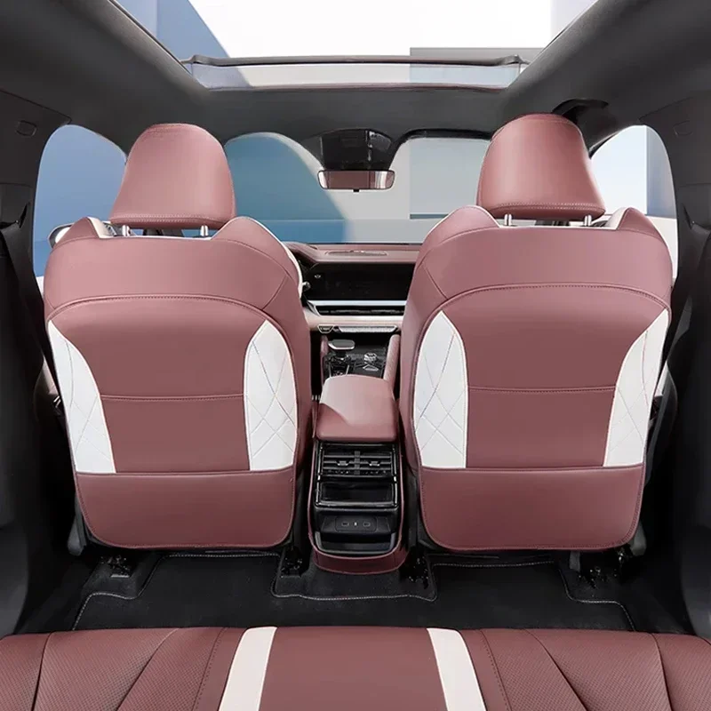 For GEELY Monjaro KX11 Xingyue L After 2023 All-inclusive Car Seat Anti-kick Pad  Protective Mat Car Modification Accessories