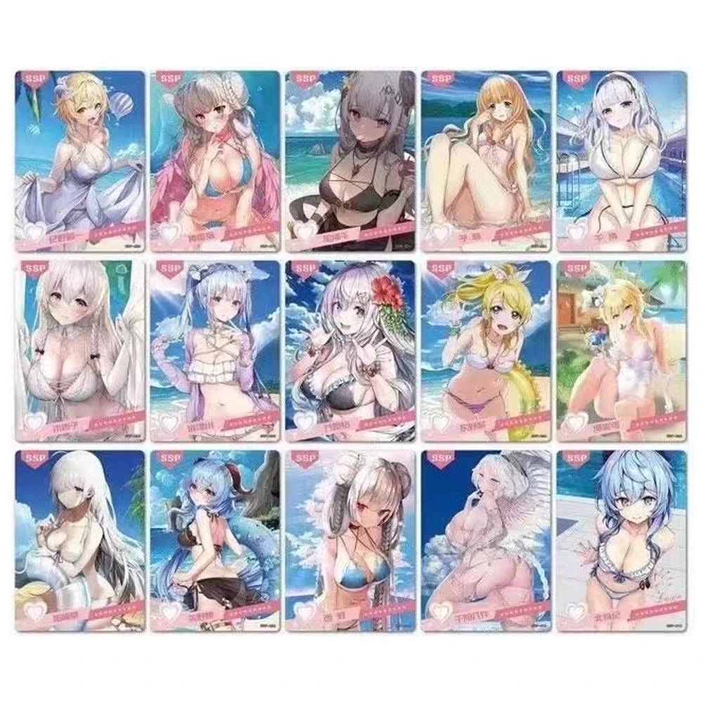 Goddess Story Summer Love SLR Collection Cards Anime Girls Party Swimsuit Bikini Feast Booster Box Doujin Toys And Hobby Gift