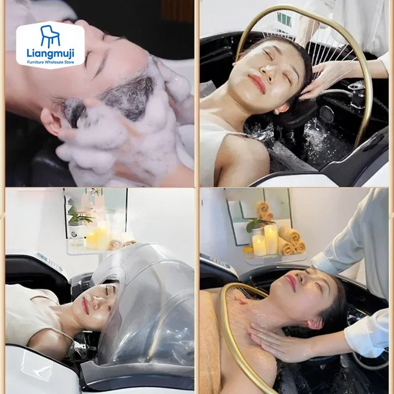 Tempat Cuci Rambut Salon Profesional, Bak Cuci Rambut Jepang, Perlengkapan Tata Rambut, Peralatan Pangkas Rambut