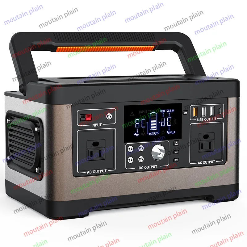 Portable Generator Unit 500W Outdoor Small Solar Power System Portable Energy Storage Power Supply Manufactur