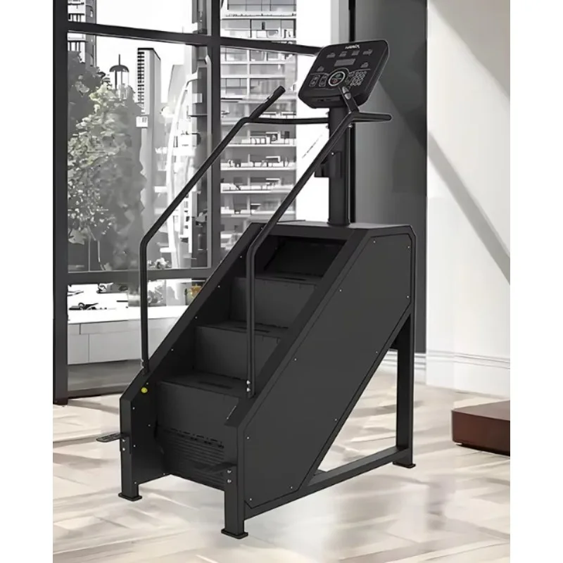 

Commercial Fitness Equipment Electric Automatic Stair Master Climber Machine with Mountain Climbing Modes for Home Workout