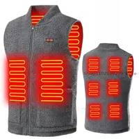 2025 Winter USB Heated Vest 3speed Adjustable Temperature Self-heating Vest Washable Sleeveless Heating Jacket for Outdoor Sport