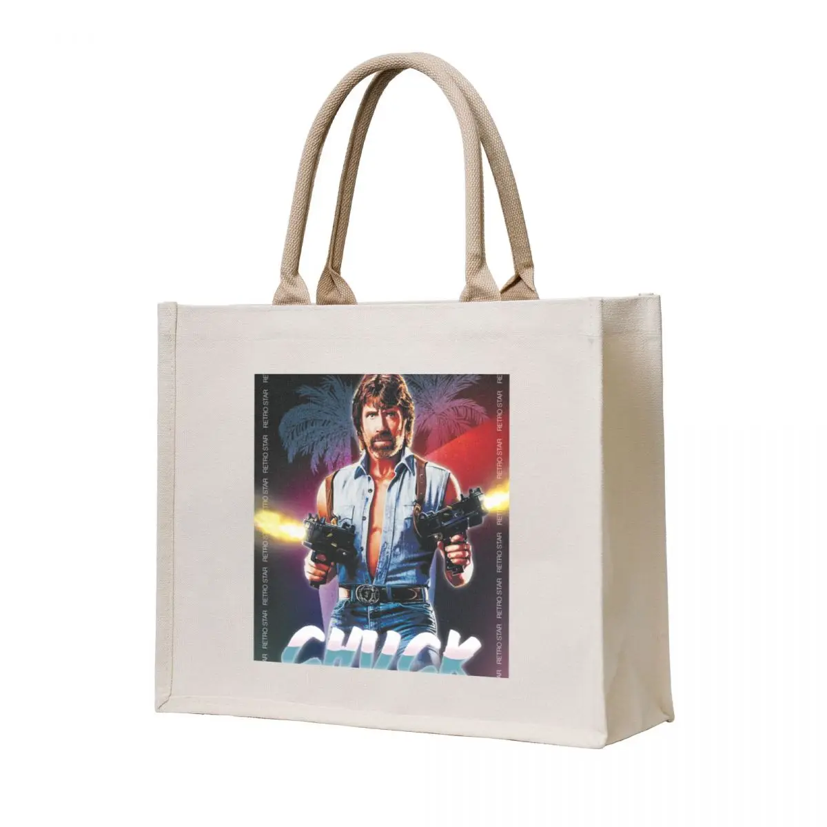 

Chuck Norris fact Tote Bag bags woman 2025 canvas bags personalized tote bag