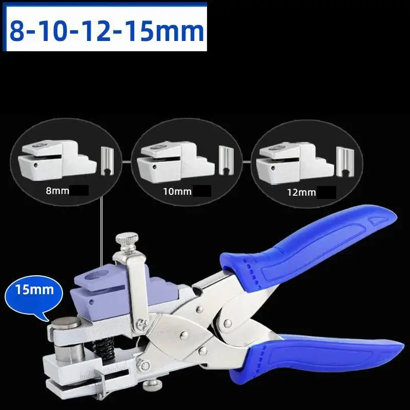 New Design Eyelet Puncher DIY Tool Watchband Strap Household Leathercraft Leather Belt Hole Punch Plier