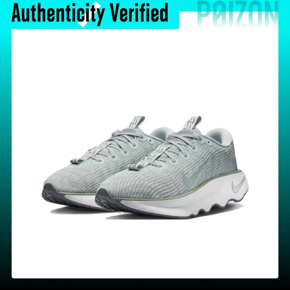 Zapatillas deportivas Nike Motiva de caña baja para mujer, color gris y blanco, modelo DV1238-006.