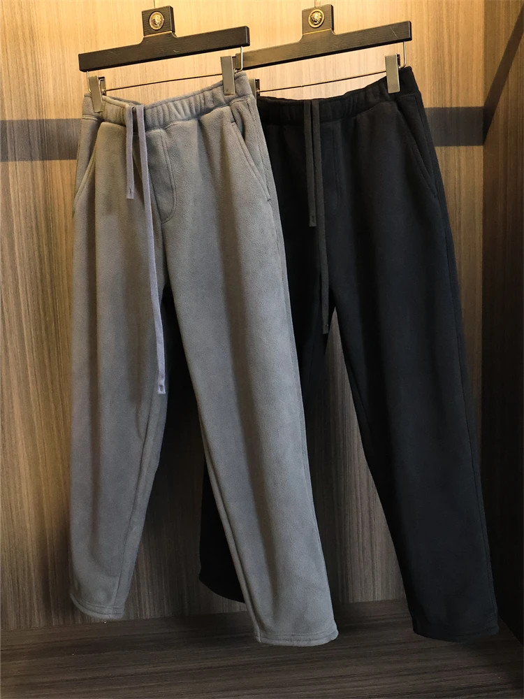 

Мужские повседневные прямые брюки Thiened Fce на подкладке, зимние теплые ветрозащитные брюки Faion Urban, длинные брюки