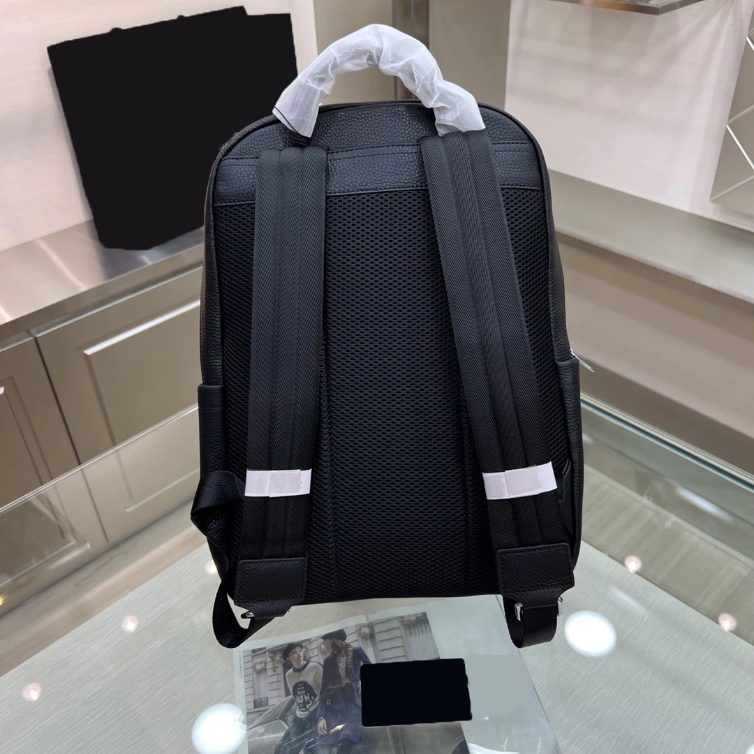 MB 1:1 copy logo 3002 luxury men's backpack bag fashion briefcase Genuine cowhide bag message for more photo