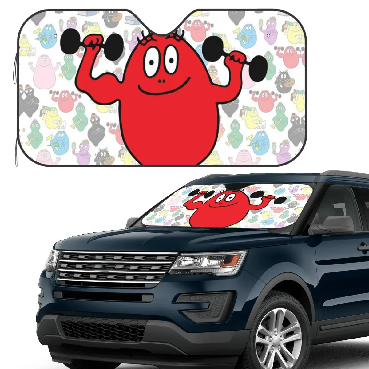 

Barba Red Boy Les Barbapapa семейный солнцезащитный козырек на лобовое стекло автомобиля переднее лобовое стекло окно солнцезащитный козырек аксессуары чехлы