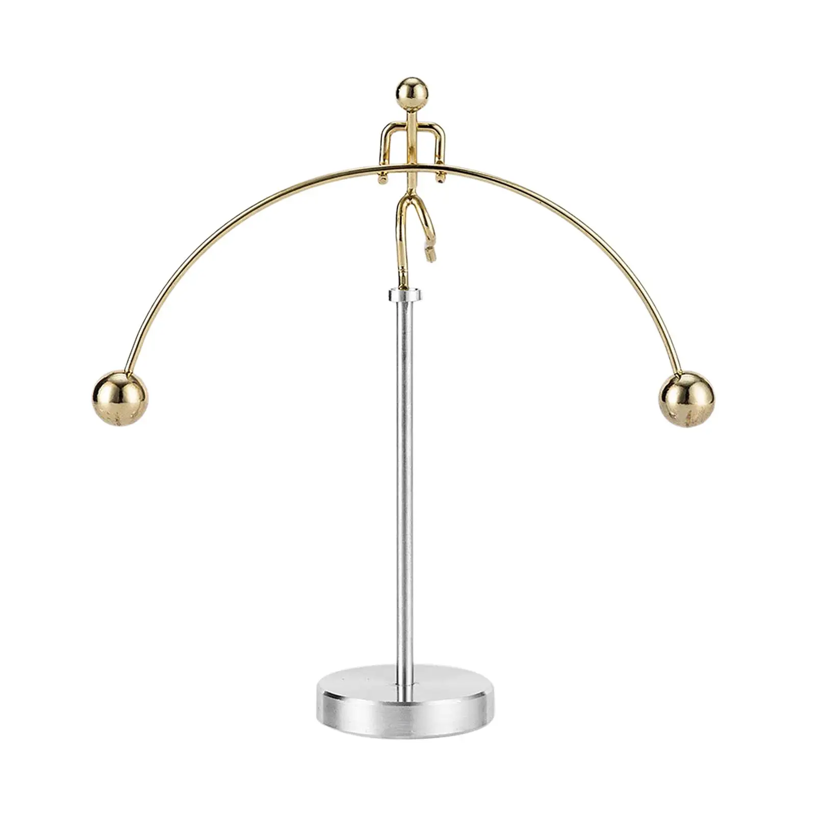 

Physics Science Pendulum Desk Toy Cradle Steel Balance Ball Decor
