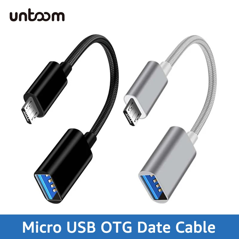 Micro USB OTG Cable Android Micro USB Male to USB 2.0 Female Converter For Samsung Xiaomi U Disk Mouse Keyboard OTG Adapter