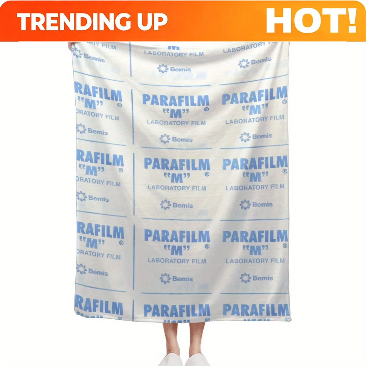 Customize Parafilm Is a Lifesaver Flannel Multifunction Warm Lid Blanket