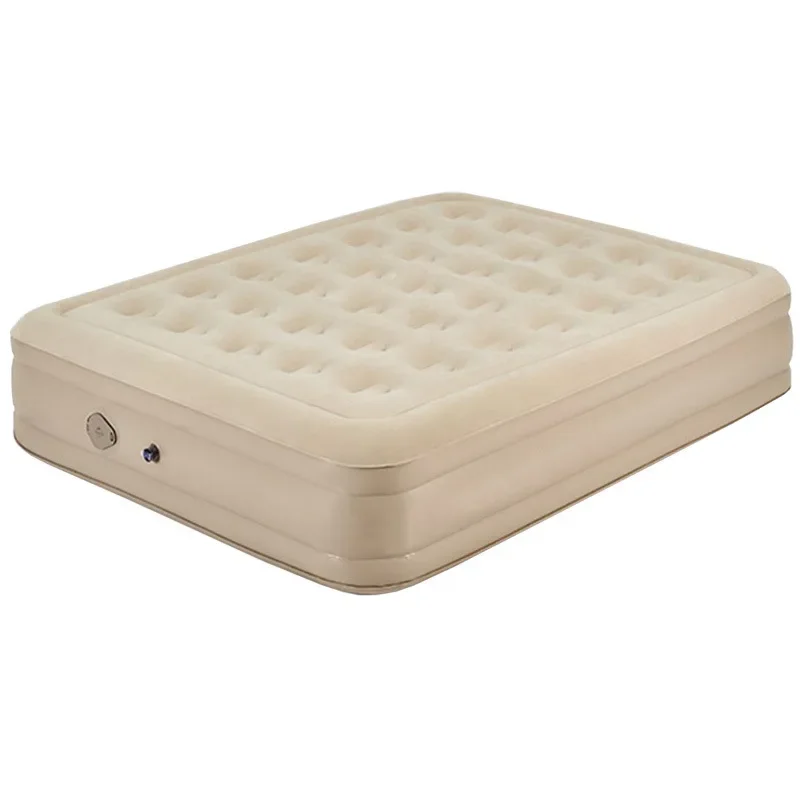 high quality China made inflatable air bed mattress foldable air bed mattress popular flocked air bed mattress