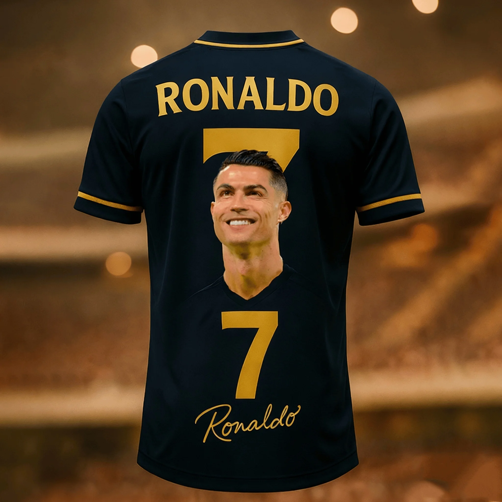 أحدث تي شيرت كرة القدم مطبوع ثلاثي الأبعاد لعام 2026، رقم جيرسي لكرة القدم. 7، قميص رياضي مسامي وسريع الجفاف، جاهز للمعجبين #3