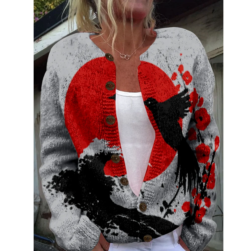 

Осень-зима вязаный кардиган винтажный повседневный свитер японская мода уличная одежда женские свитера вязаный топ уютные джемперы модные