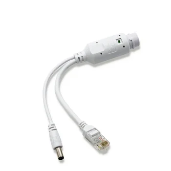סטנדרטי POE ספליטר 24V להמיר 12V 2A כוח אספקת מפריד POE כבל כוח מחלק