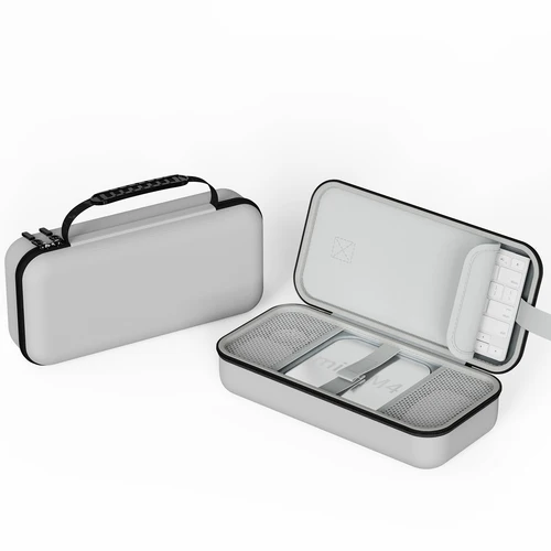 Para Mac Mini M4/M4 Pro Estuche de transporte de viaje, estuche protector de chip M4 Pro/M4, organizador de viaje para computadora de escritorio