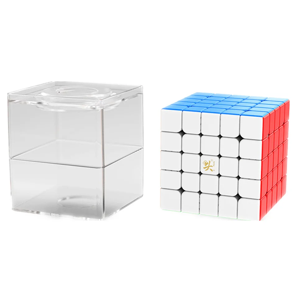 DAYAN 5 M Nezha 5x5 M Magnetic Magic Speed Cube Stickerless Professional Cubo Magico Puzzle Toy per bambini giocattolo regalo per bambini