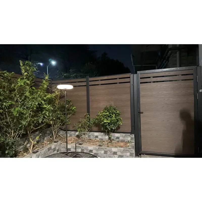 Traditional Aluminum Alloy Fence Gate Panels Decorative Metal Garden Gates Modern European Style Hot Dip Galvanized Finish