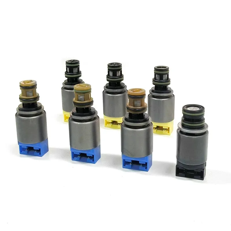 For BMW 128i X5 X4 and Audi S4-S8 A4 OEM ZF 6HP19 6HP26 Solenoid kit Transmission solenoid valve 7 PCS/SET 1068298044 suitable