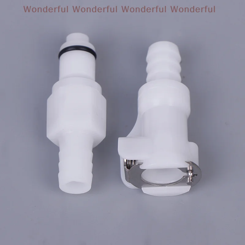 

3/8" Quick Disconnect POM Medical Panel Mount Female Coupling Hose Barb, CPC Connectors for Water and Air