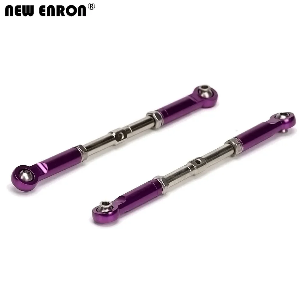 NEW ENRON 2Pcs Harden Steel Adjustable Turnbuckles Push Rod 93535 for RC Car HPI 1/8 Savage Flux 2350 X XL 4.6 5.9 2.4 5SC 21 25