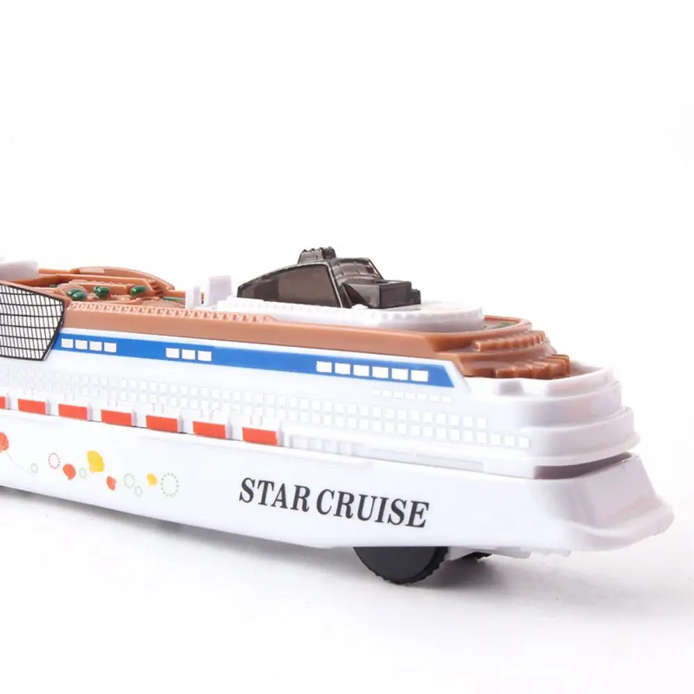 Simulation for  Collection with Light and Sound Cruise Ship Model  Ocean Liner Boat  Home Decoration
