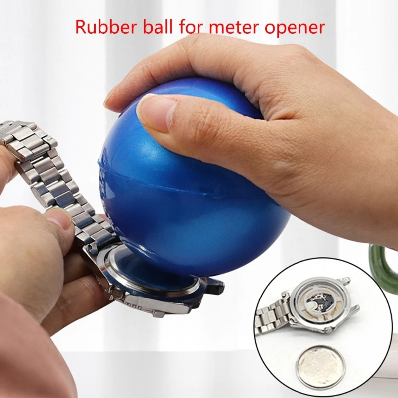 Bola para extracción tornillos, herramienta versátil para abrir carcasa trasera reloj, funcionamiento sencillo,