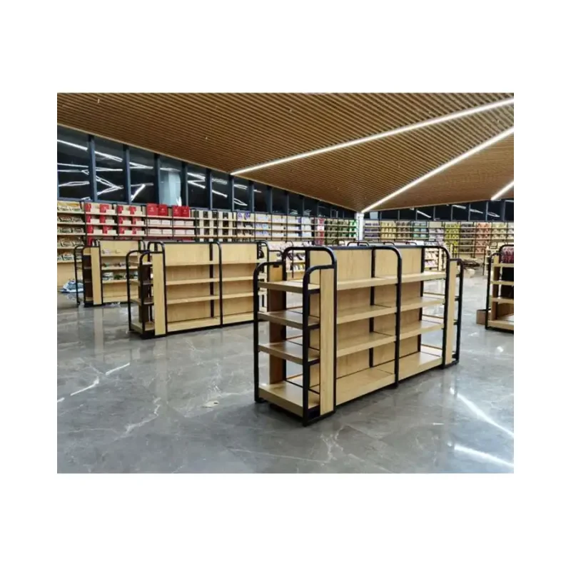 custom.gondola shelving retail store supermarket display shelves for supermarket showy beauty corrugated display rack