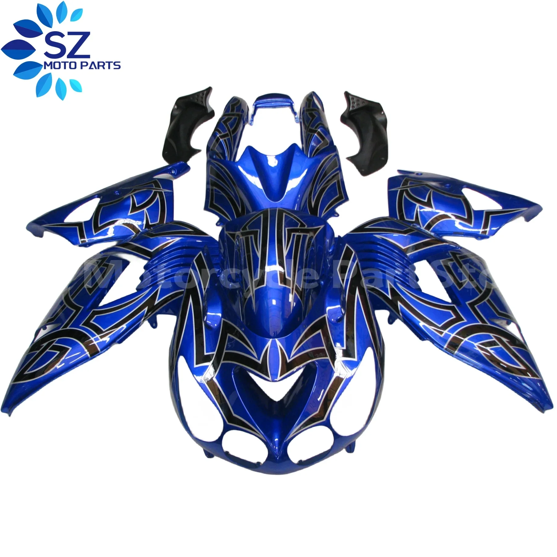 

Motorcycle Fairing Kit for Kawasaki ZX14R 2006 2007 2008 2009 2010 2011 ABS Injection Molding Process Complete Panels Set