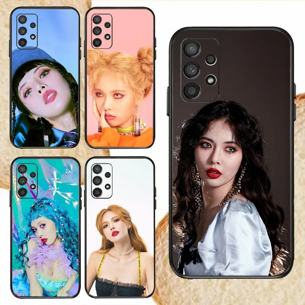 KPOP K-Kim HyunaA  Phone Case For Samsung Galaxy,S20,S21,S22,S23,Fe,Lite,Plus,Ultra,Note Shell