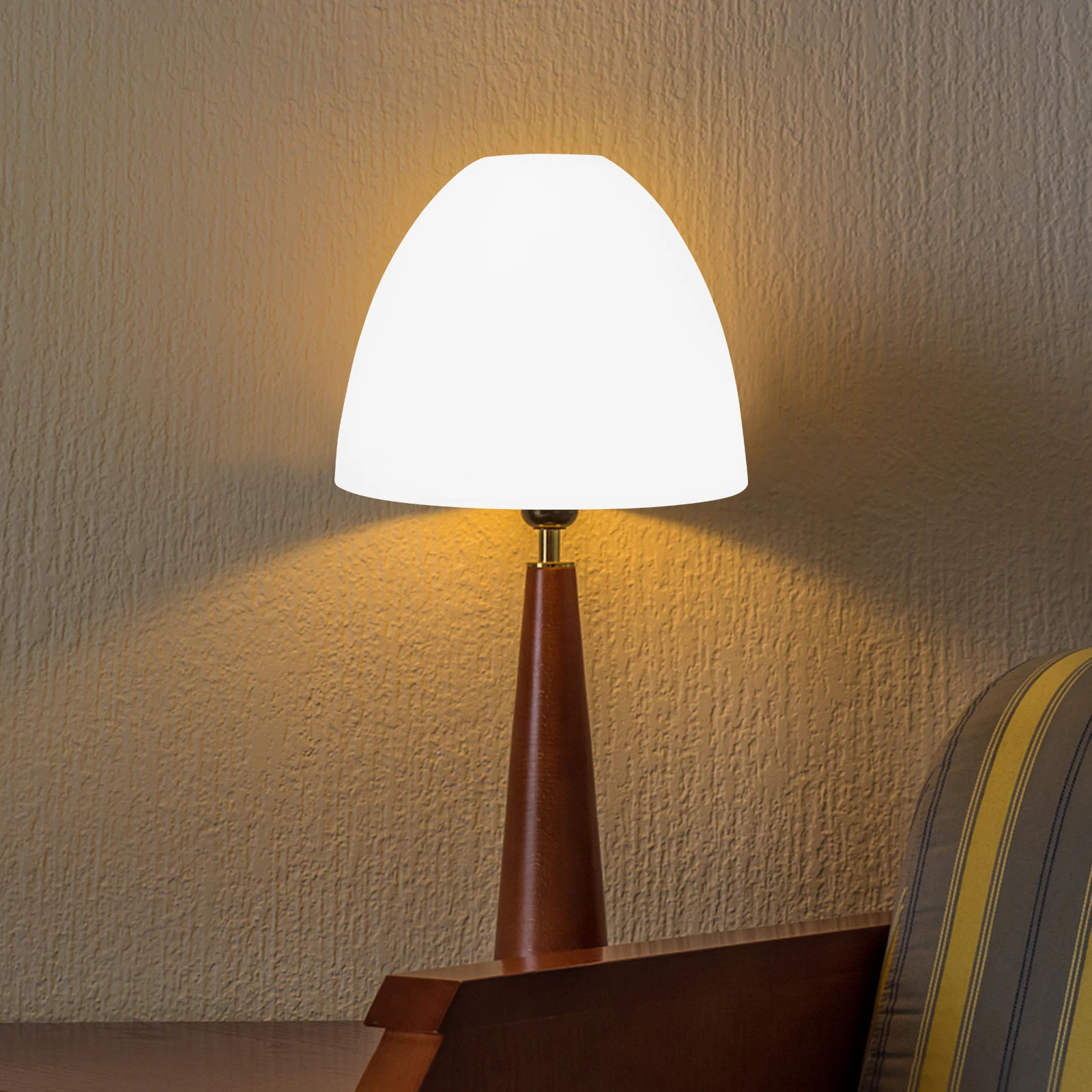 

Anti Glare Lampshade Frosted Glass Desk Table Cover Style Light Accessory Home Lampshade Soft Light Protective Durable Safe