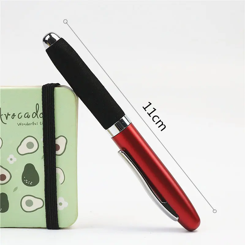 Mini fountain pen Metal Pen F Titanium Black Tip Portable Pocket Ink Pen Business Learning