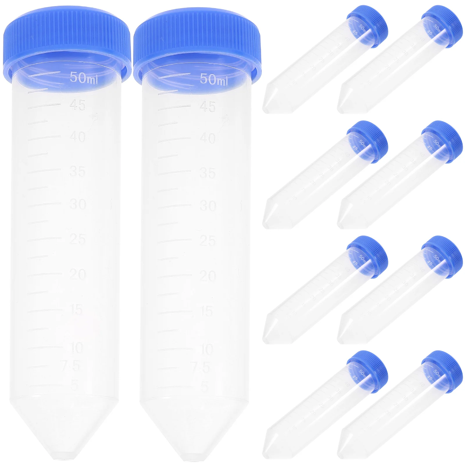 

25 PCS 50ml Tube Test Tubes with Cover Centrifuge Container Laboratory Supplies