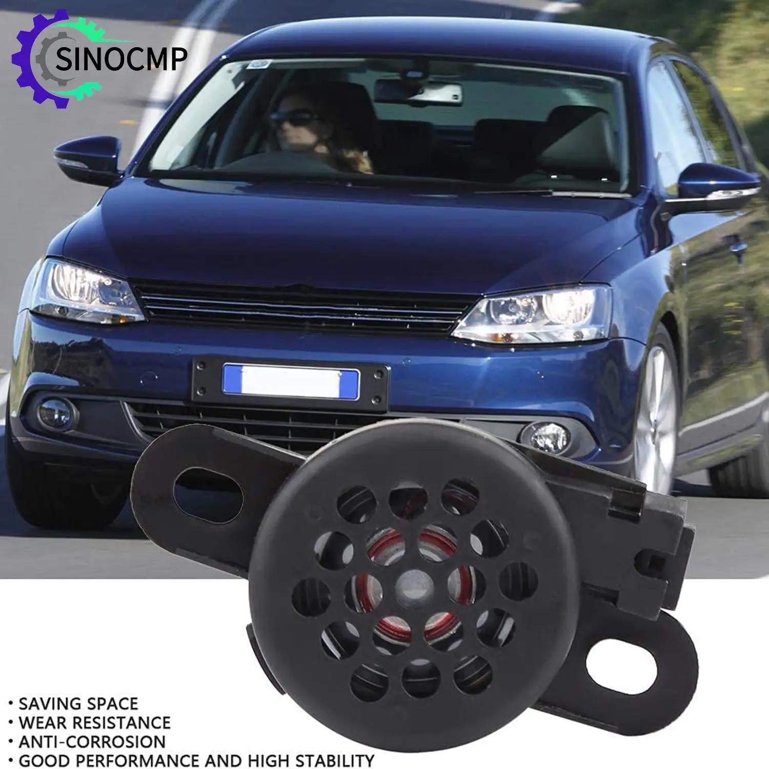 

Speaker Parking Aid Reversing Radar Warning Buzzer Alarm For VW Jetta Golf Passat Audi A4 A6 TT Q3 Q7 Skoda 8E0919279 5Q0919279