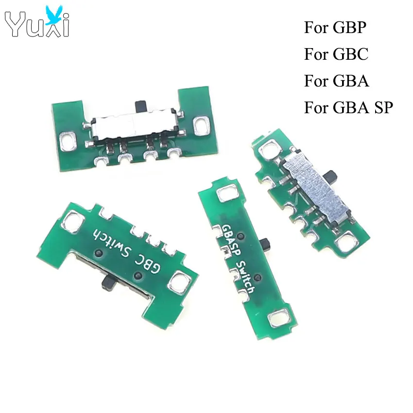 

YuXi For GBA GBC GBA SP GBP Console Replacement On Off Power Switch Button Board For Gameboy Advance/Color/Pocket