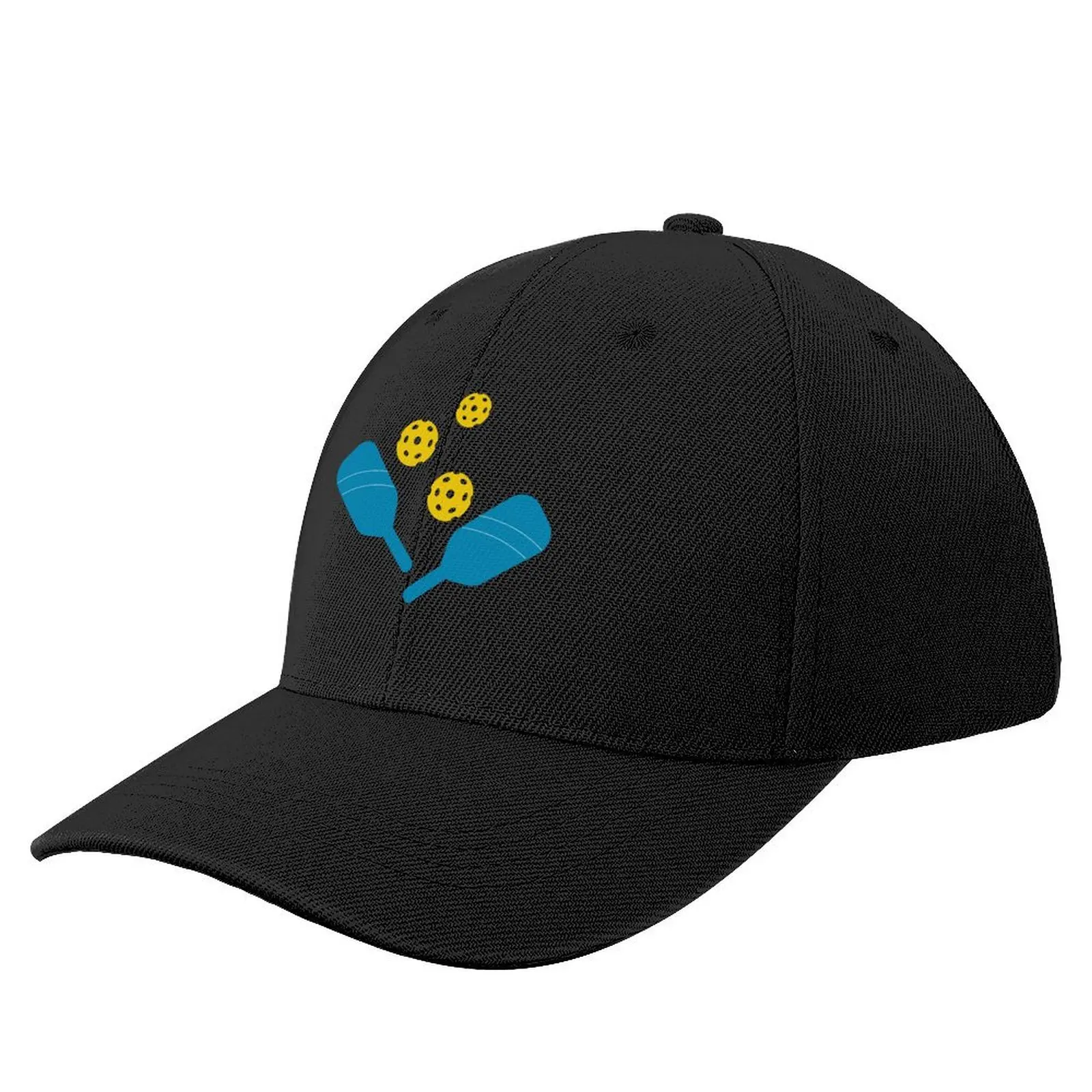 Fun Pickleball Paddles Pattern Baseball Cap tea Hat Custom Cap dad hat Ball Cap Women's Men's