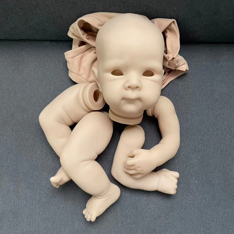 18inch Reborn Baby Doll Kit Bettie New Mold Fresh Color Soft Touch Unpainted Unfinished DIY Blank Doll Parts with Body eyes
