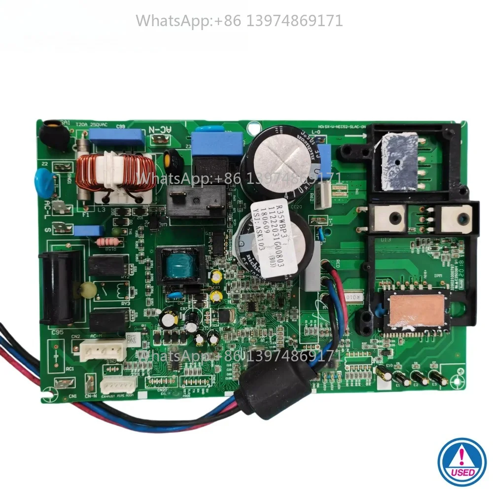 R35WBP3 Outdoor Unit Control Board Without Heat Sink For Air Conditioner Circuit PCB Conditioning Spare Parts