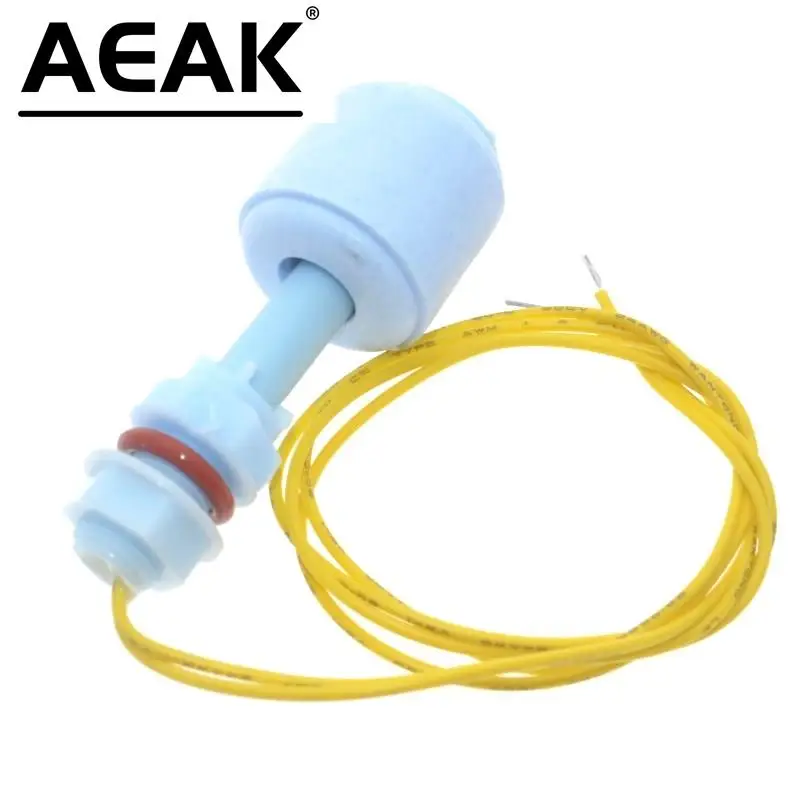 AEAK 52mm PP Liquid Water Level Sensor Horizontal Float Switch Down