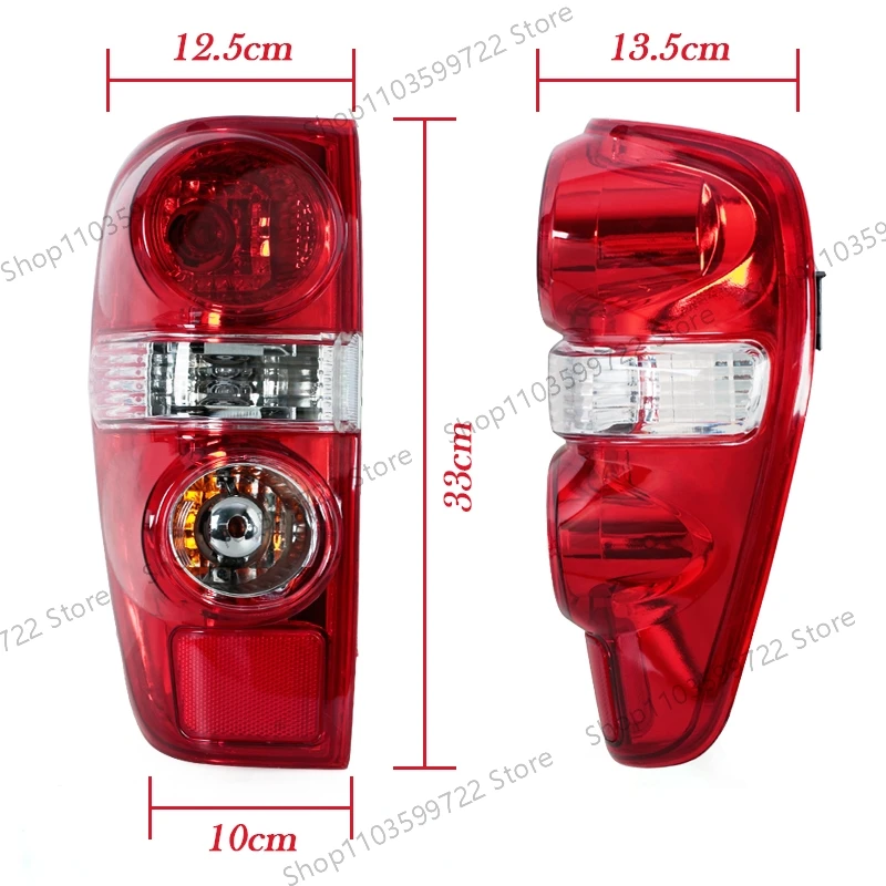 For Holden Colorado Rc Ute Crew/Space Cab 2008-2011 Taillight Turn Signal Brake Light Reverse Driving Warning Light Assembly