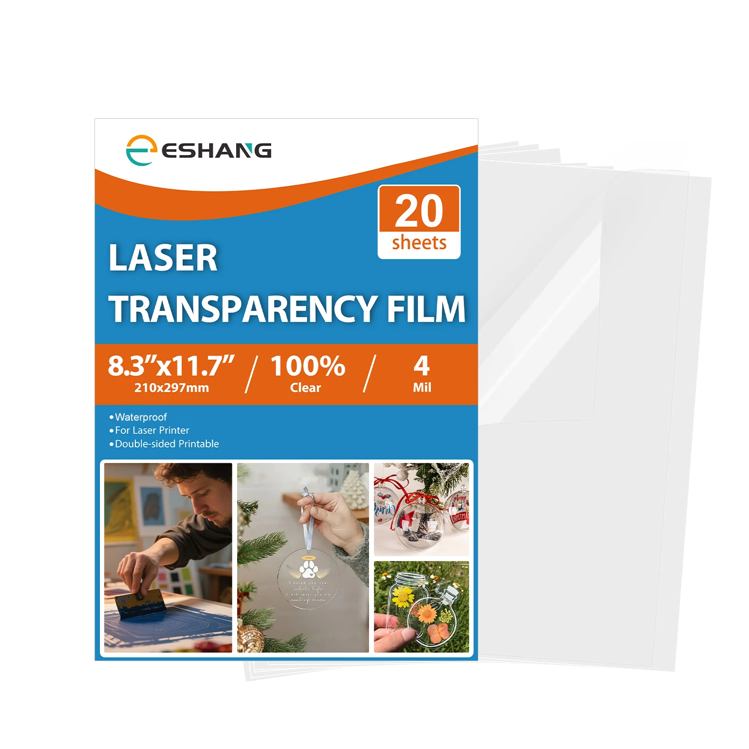 filme-transparente-para-laser-a4-83x117-polegadas-folhas-transparentes-de-4-mil-para-projetores-apresentacoes-artesanato-20-folhas