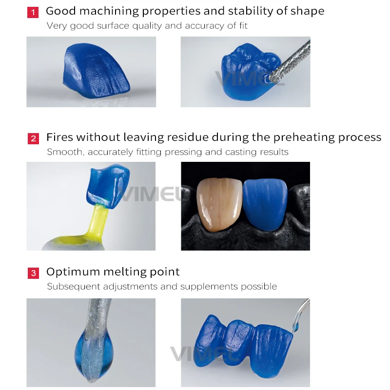 

Colorful Dental Lab Material Pattern Former Wax