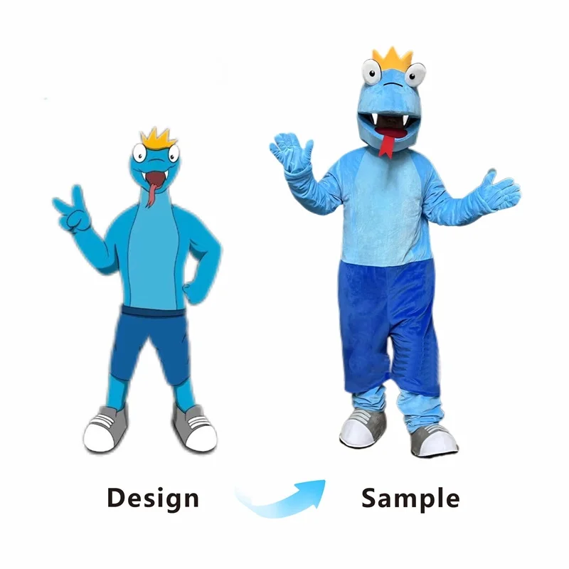 

Custom Cartoon Adult Cosplay Festival Christmas Character Business Promotion Corporate Event Show Mascot Costume